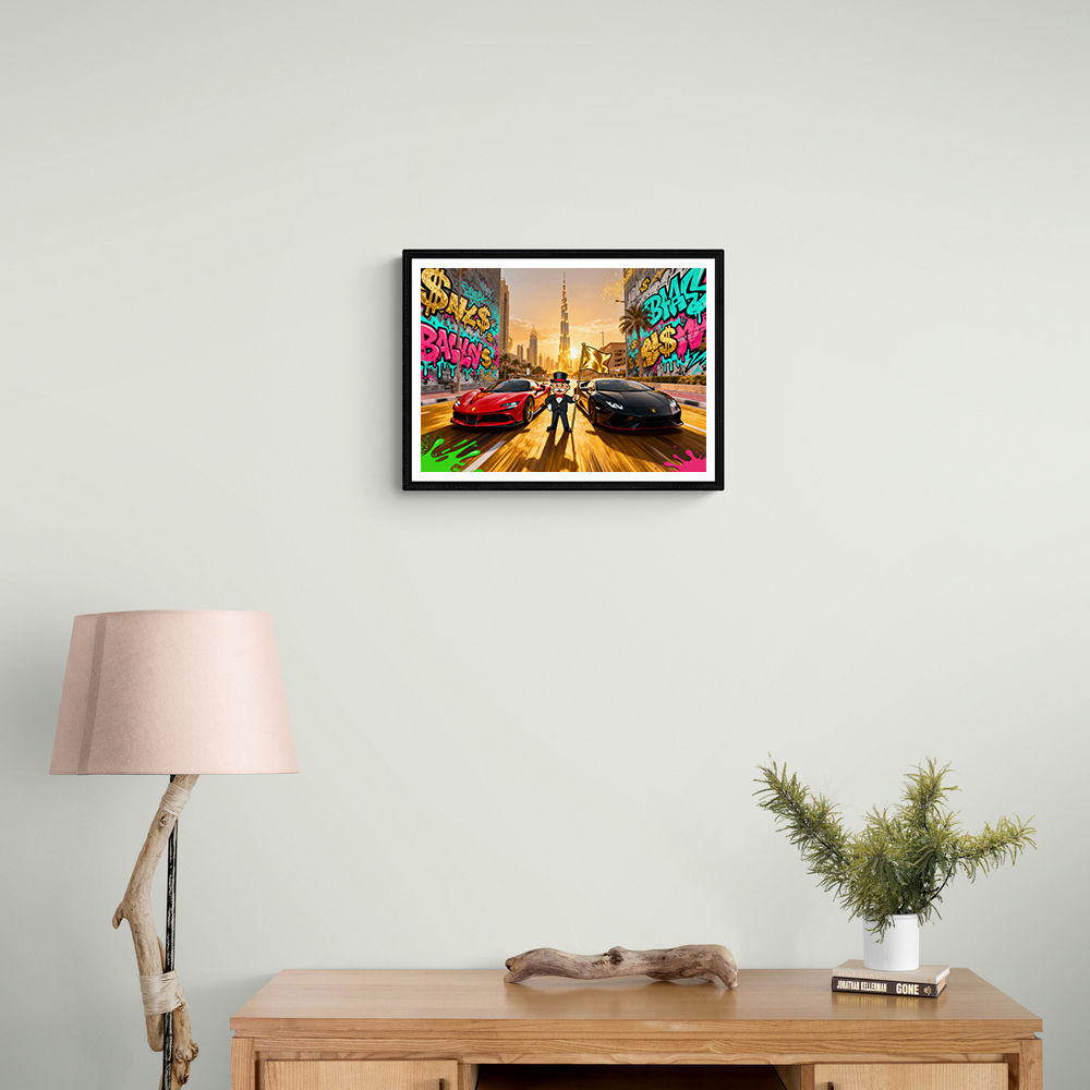 Gold Rush Boulevard Wall Art Gold Rush Boulevard Wall Art