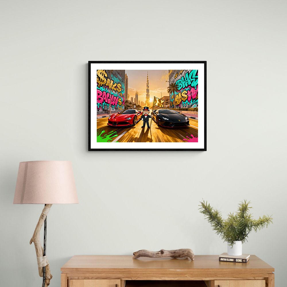 Gold Rush Boulevard Wall Art Gold Rush Boulevard Wall Art