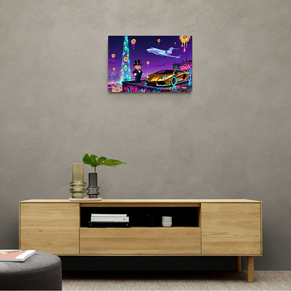 Jetset Blockchain Wall Art Jetset Blockchain Wall Art