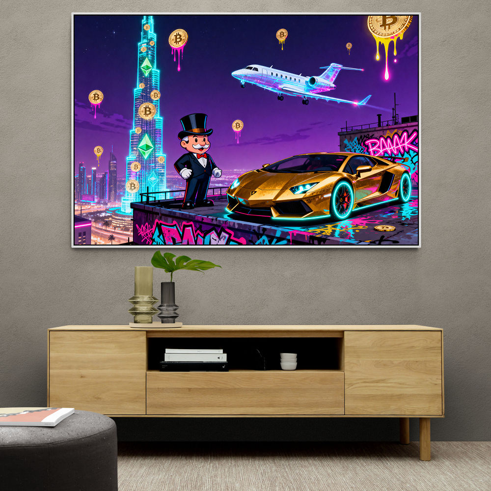 Jetset Blockchain Wall Art Jetset Blockchain Wall Art