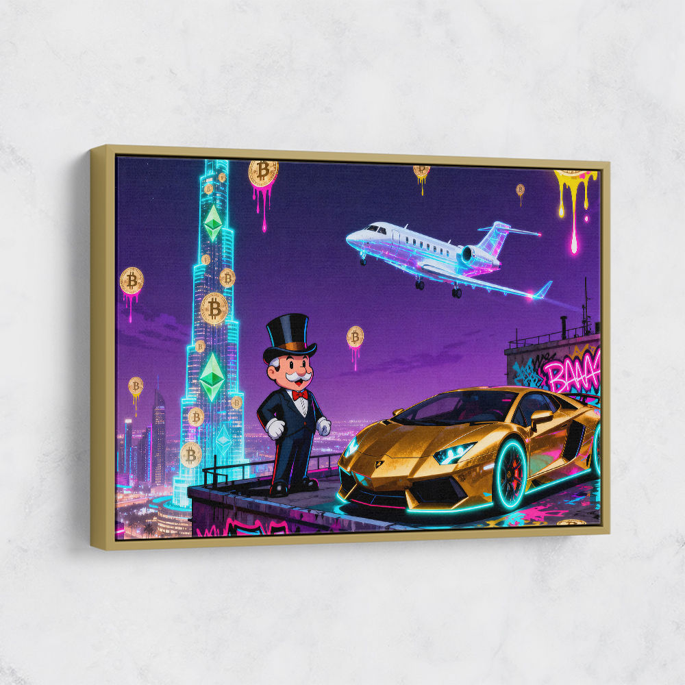Jetset Blockchain Wall Art Jetset Blockchain Wall Art