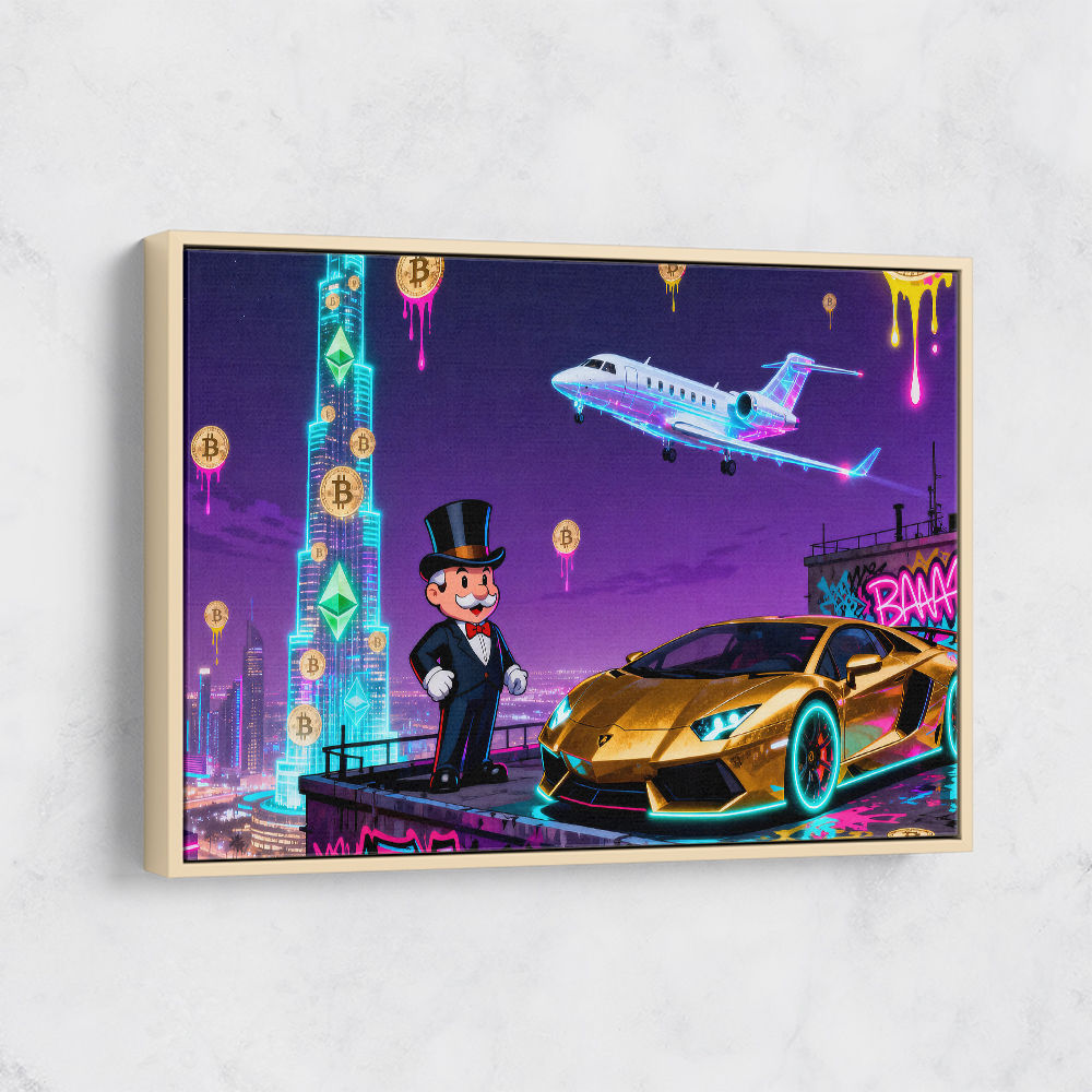 Jetset Blockchain Wall Art Jetset Blockchain Wall Art