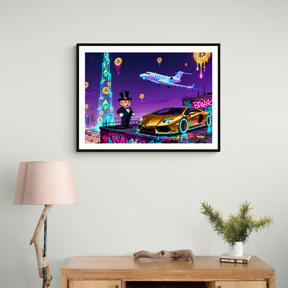 Jetset Blockchain Wall Art Jetset Blockchain Wall Art