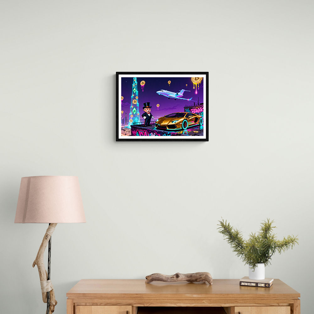 Jetset Blockchain Wall Art Jetset Blockchain Wall Art