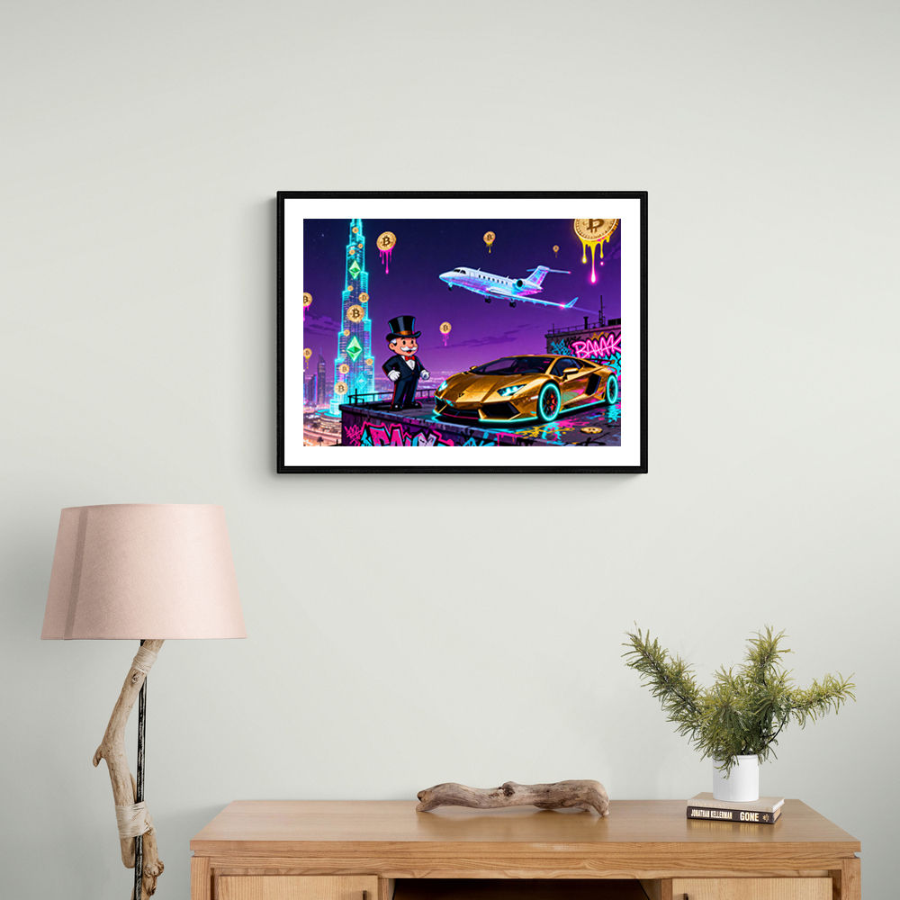 Jetset Blockchain Wall Art Jetset Blockchain Wall Art
