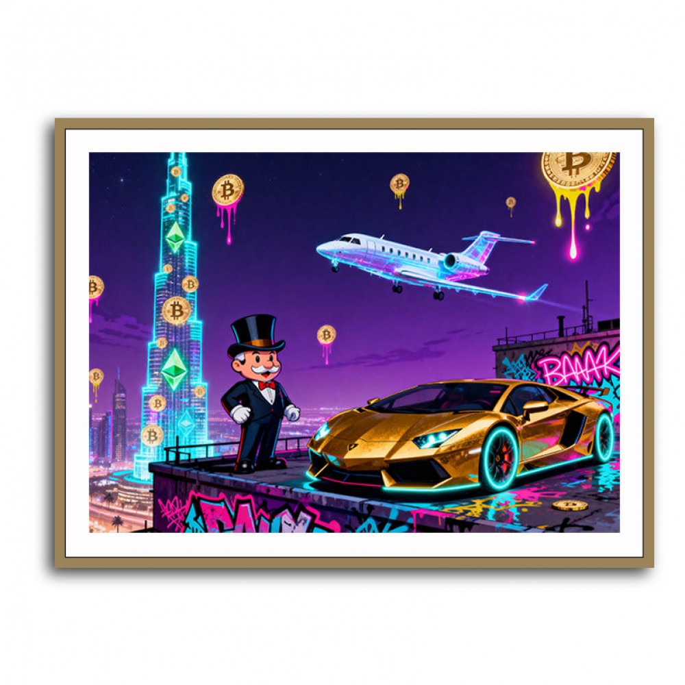 Jetset Blockchain Wall Art Jetset Blockchain Wall Art