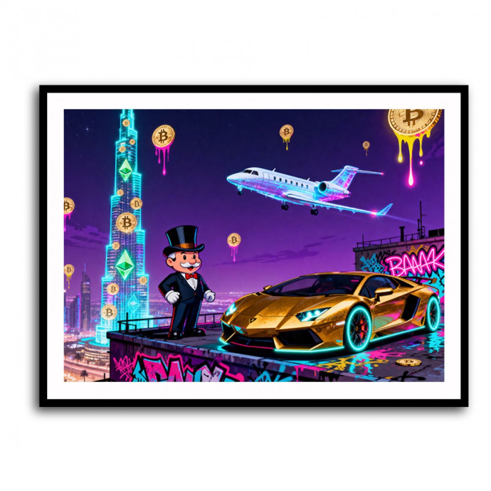Jetset Blockchain Wall Art Jetset Blockchain Wall Art
