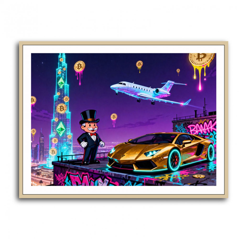 Jetset Blockchain Wall Art Jetset Blockchain Wall Art