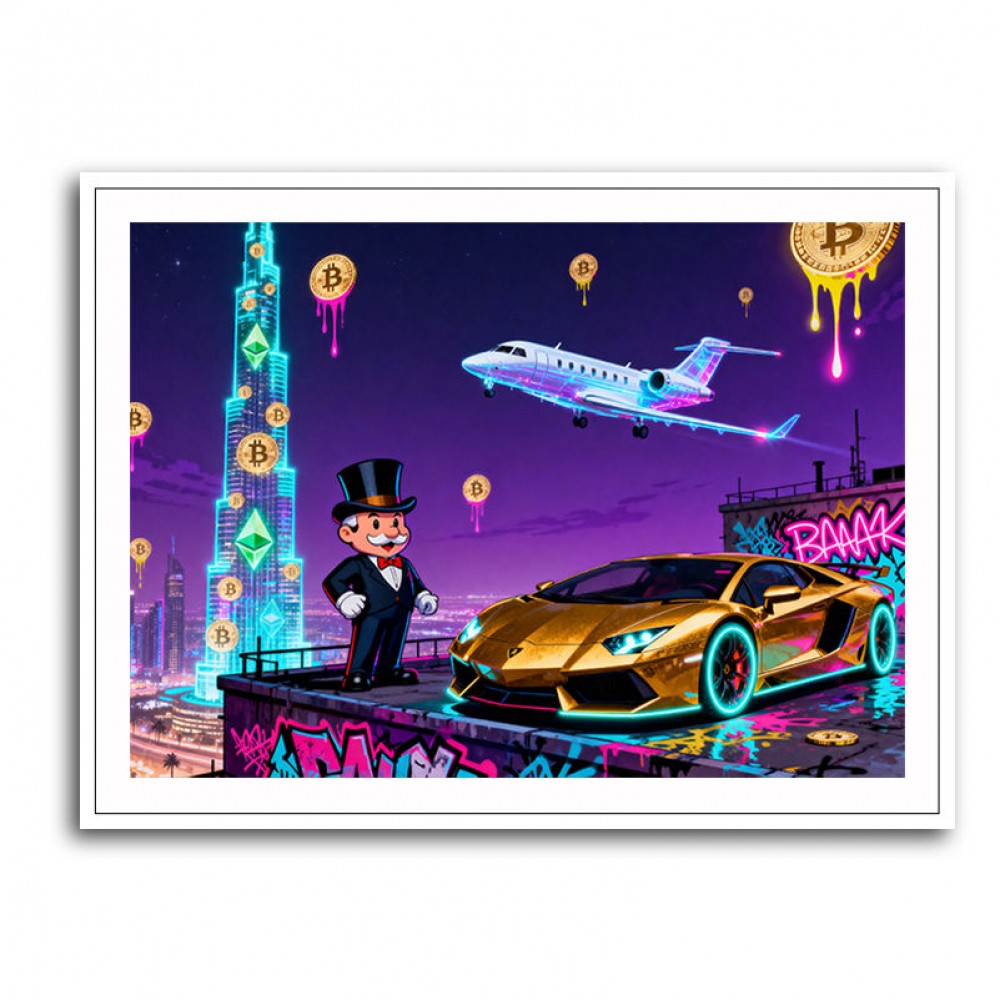 Jetset Blockchain Wall Art Jetset Blockchain Wall Art