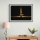 Me M Golden Burj Wall Art Me M Golden Burj Wall Art