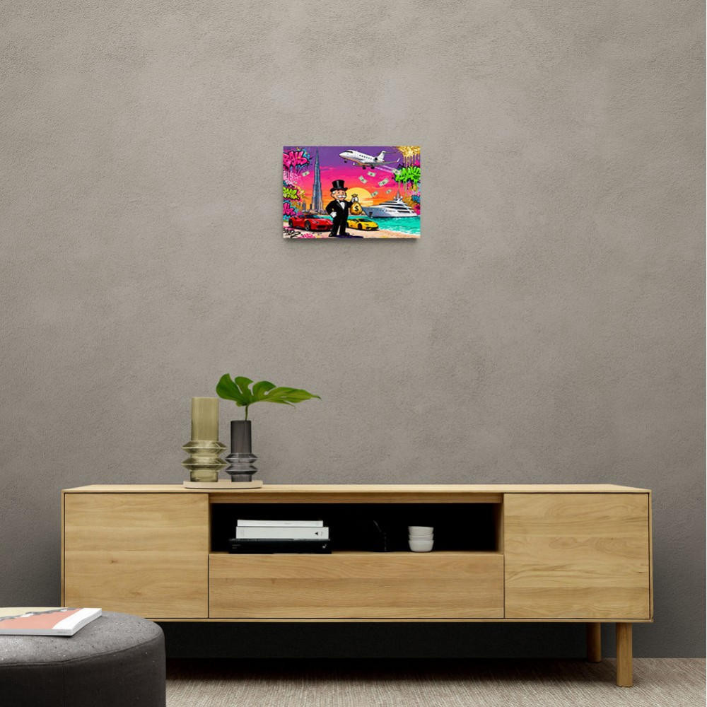 Monopoly in Paradise Wall Art Monopoly in Paradise Wall Art