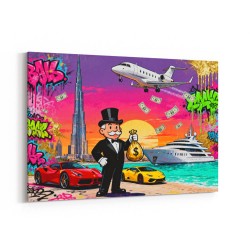 Monopoly in Paradise Wall Art