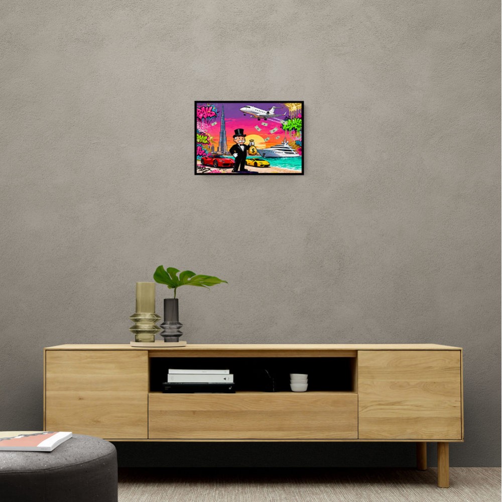 Monopoly in Paradise Wall Art Monopoly in Paradise Wall Art