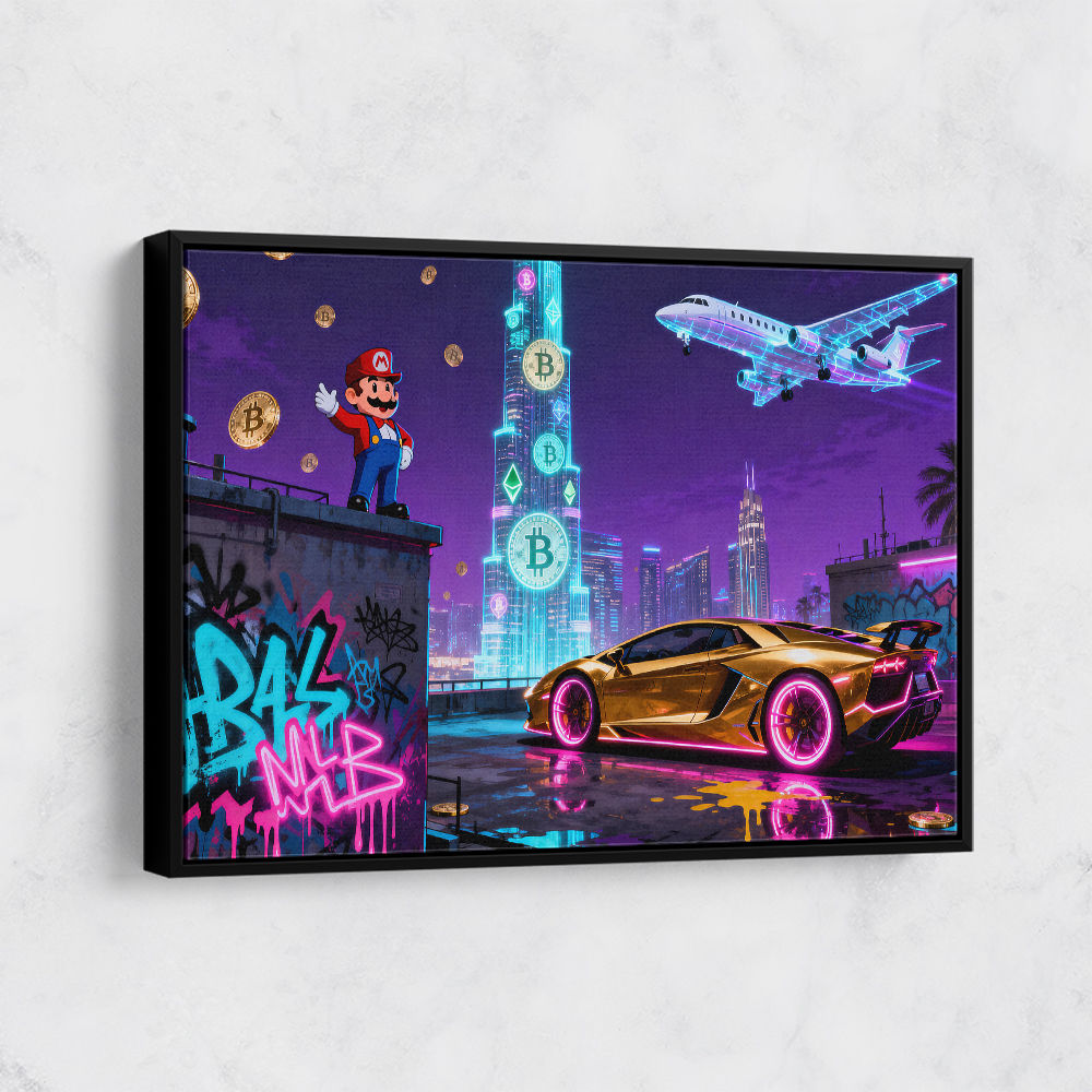 Moonshot Dreams Wall Art Moonshot Dreams Wall Art