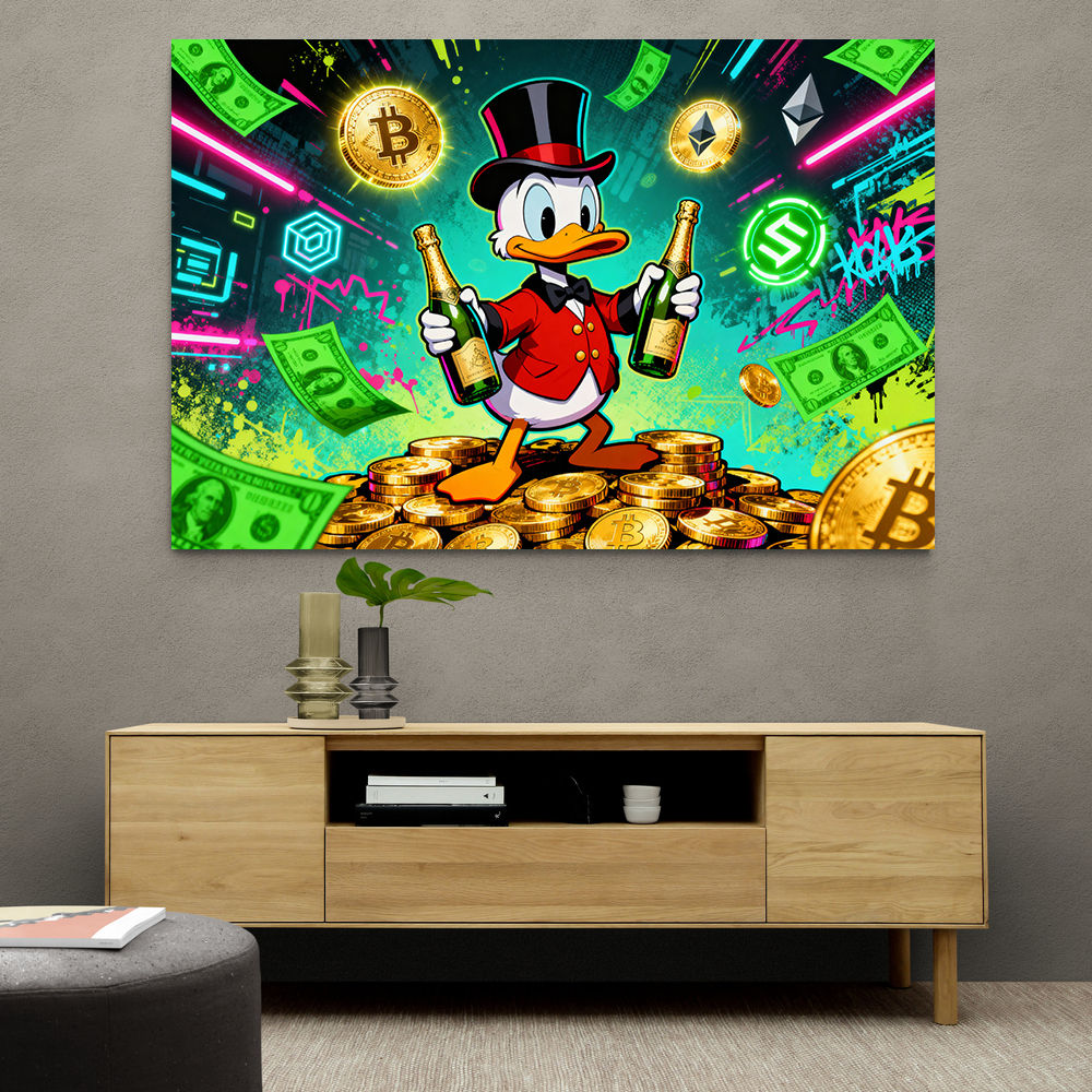 Moonshot Millionaire Wall Art