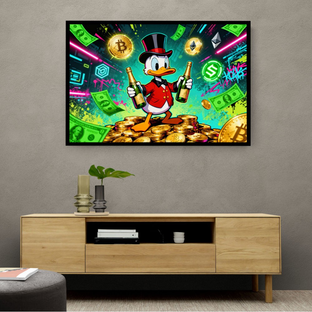 Moonshot Millionaire Wall Art