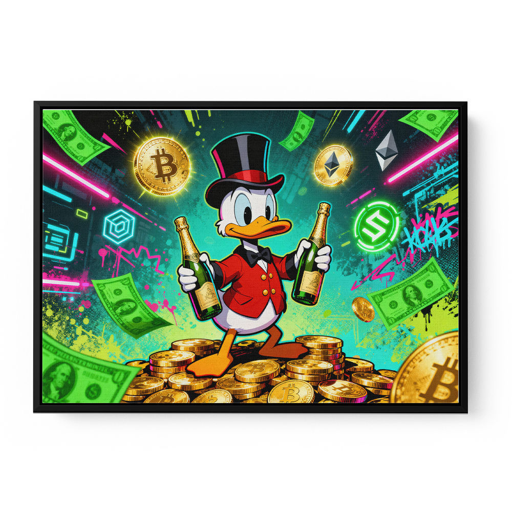 Moonshot Millionaire Wall Art