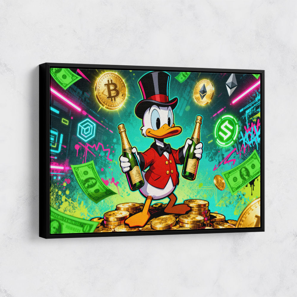 Moonshot Millionaire Wall Art