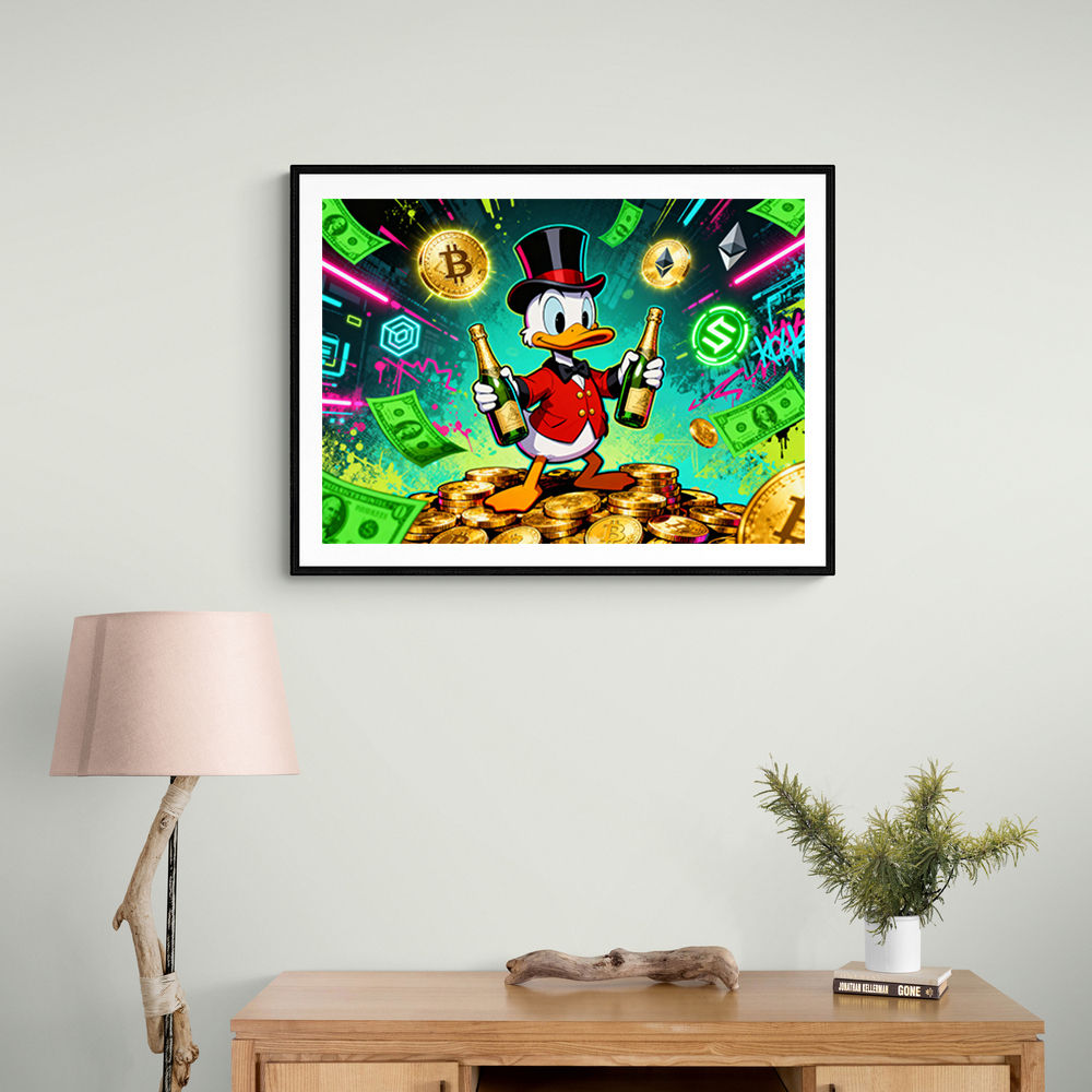 Moonshot Millionaire Wall Art