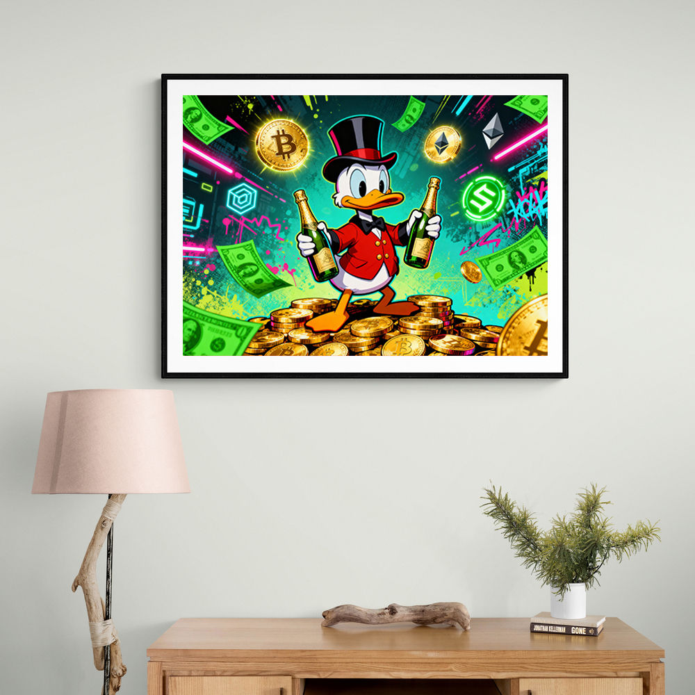 Moonshot Millionaire Wall Art