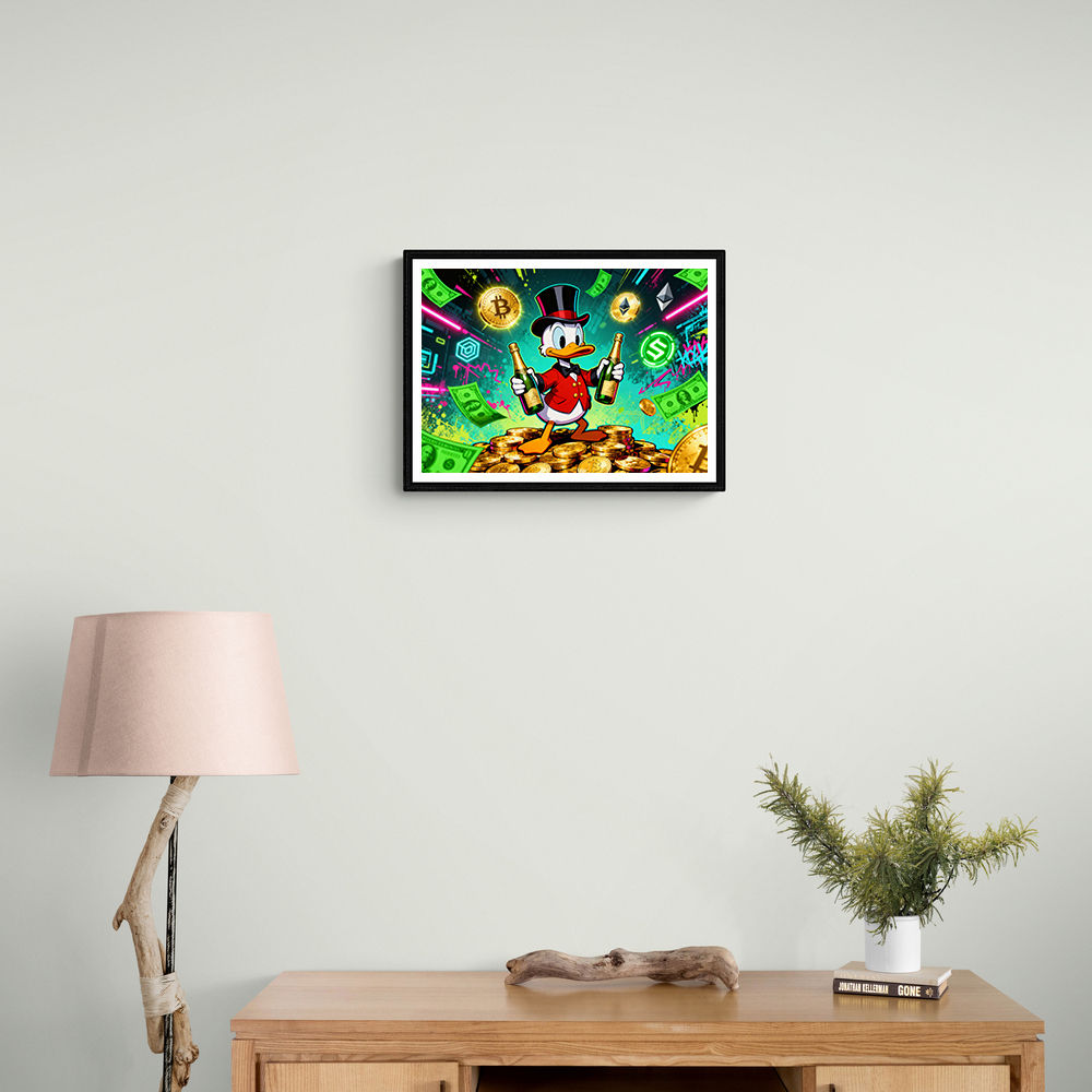 Moonshot Millionaire Wall Art