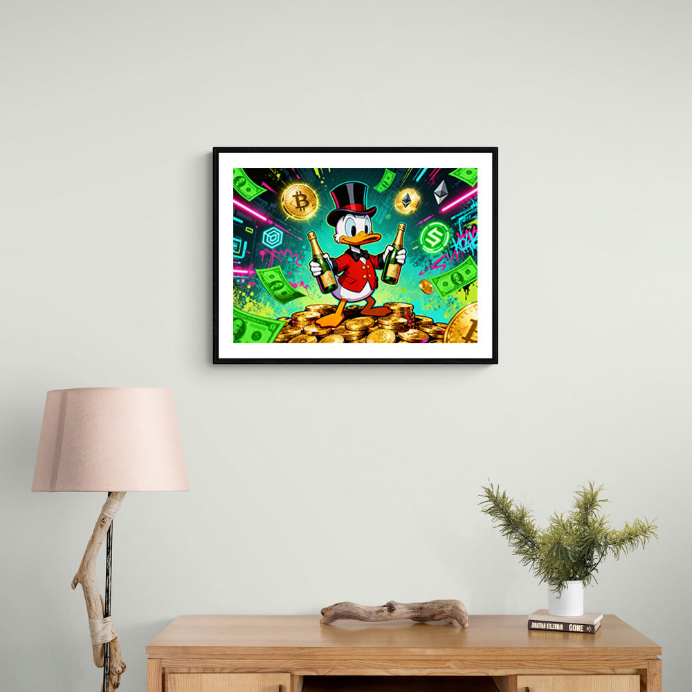 Moonshot Millionaire Wall Art