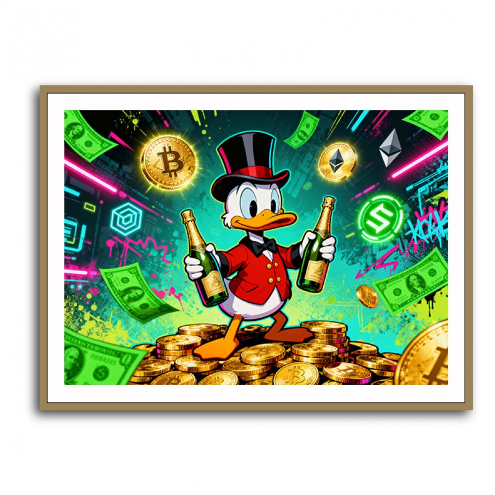 Moonshot Millionaire Wall Art