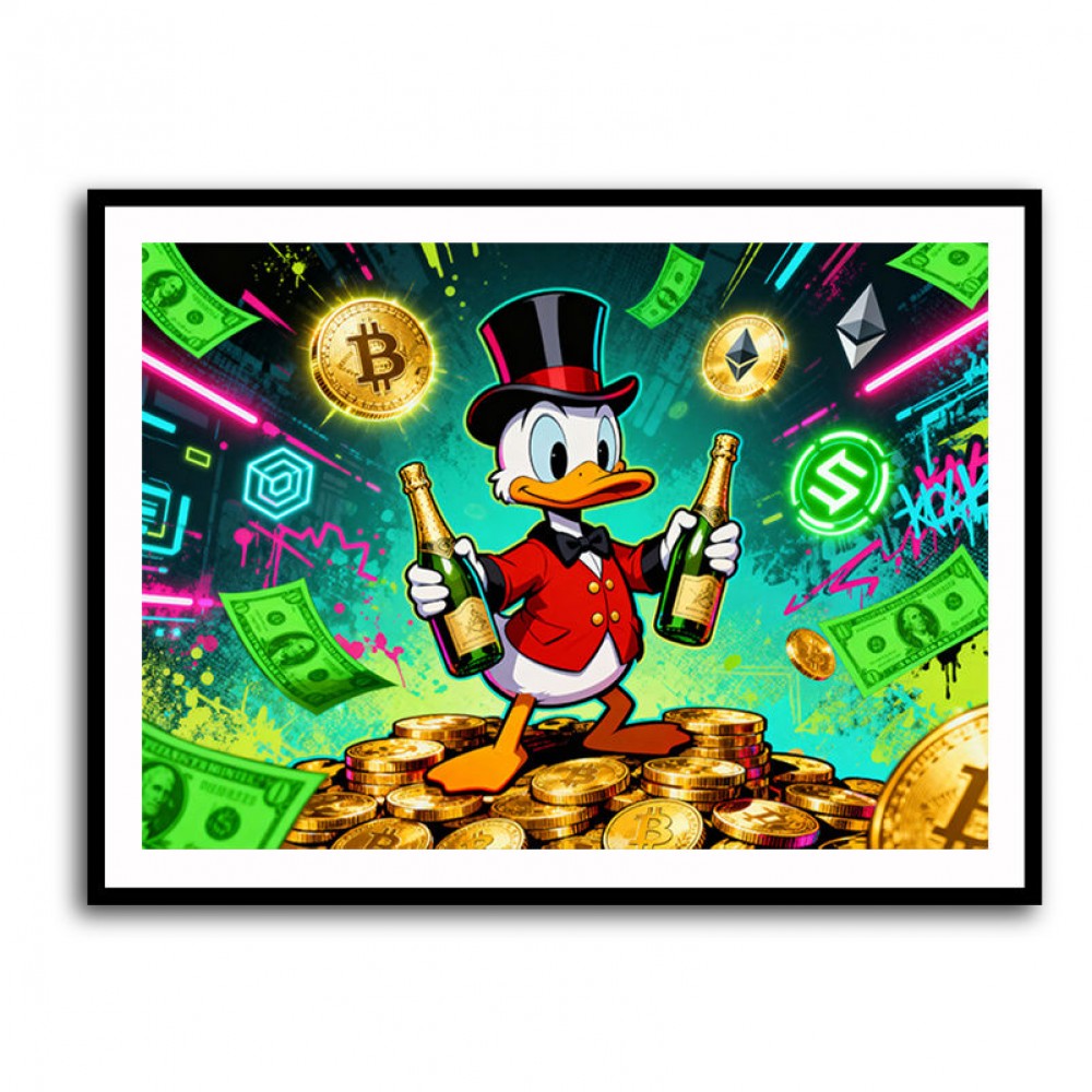 Moonshot Millionaire Wall Art