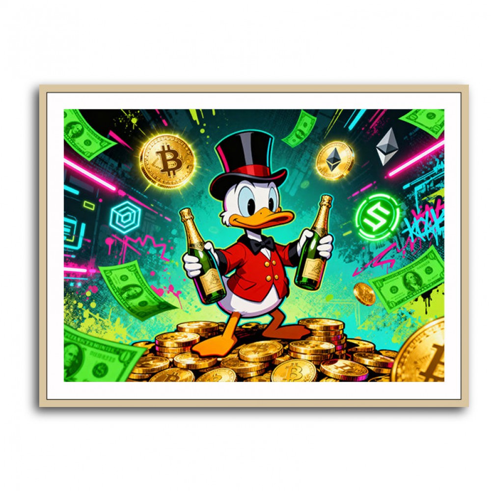 Moonshot Millionaire Wall Art