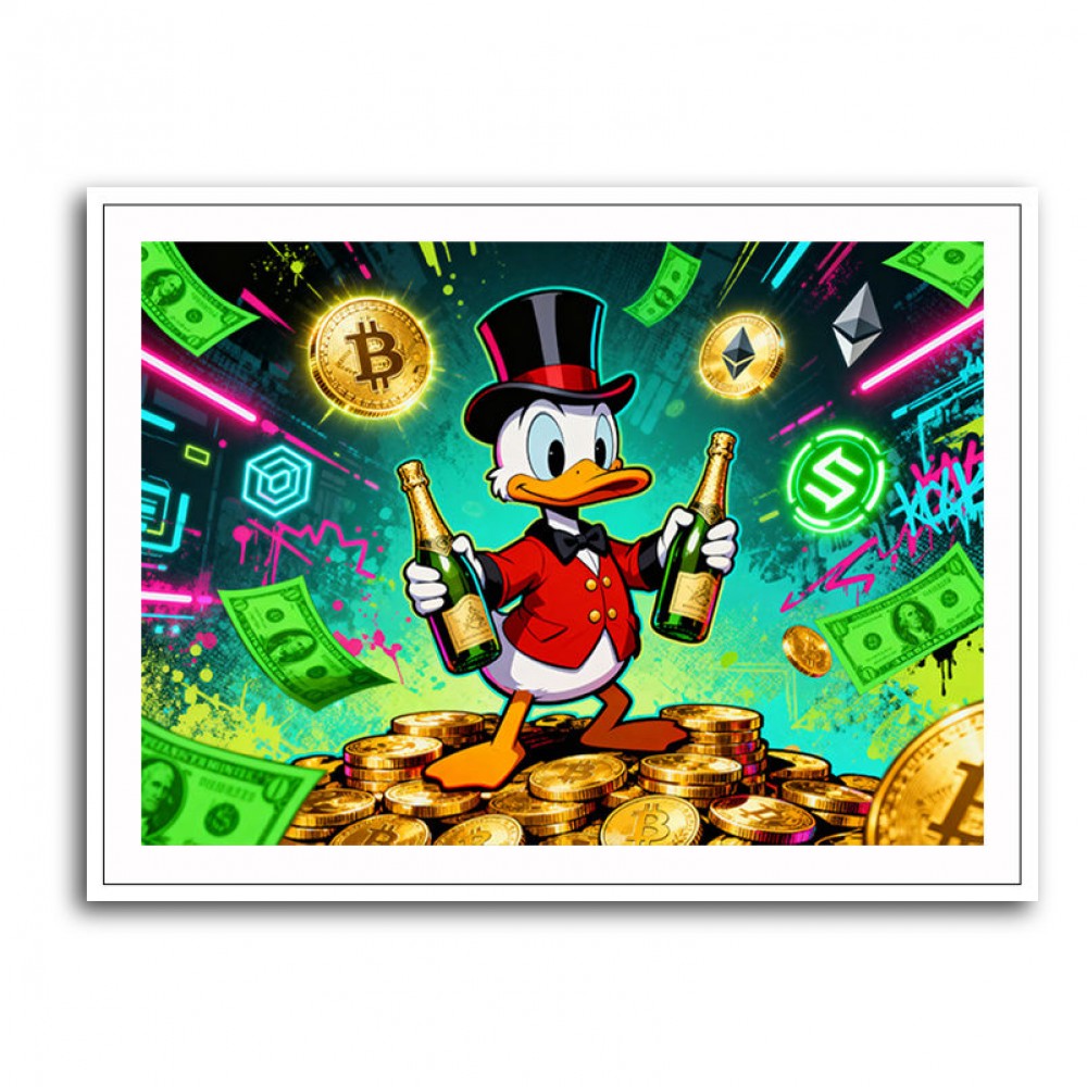 Moonshot Millionaire Wall Art