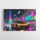 Neon Velocity Wall Art