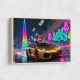 Neon Velocity Wall Art