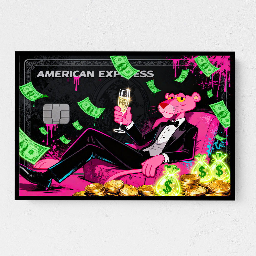 Pink Panther Privilege Wall Art