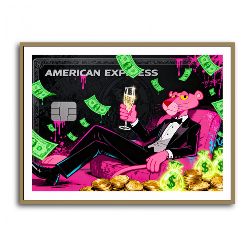 Pink Panther Privilege Wall Art