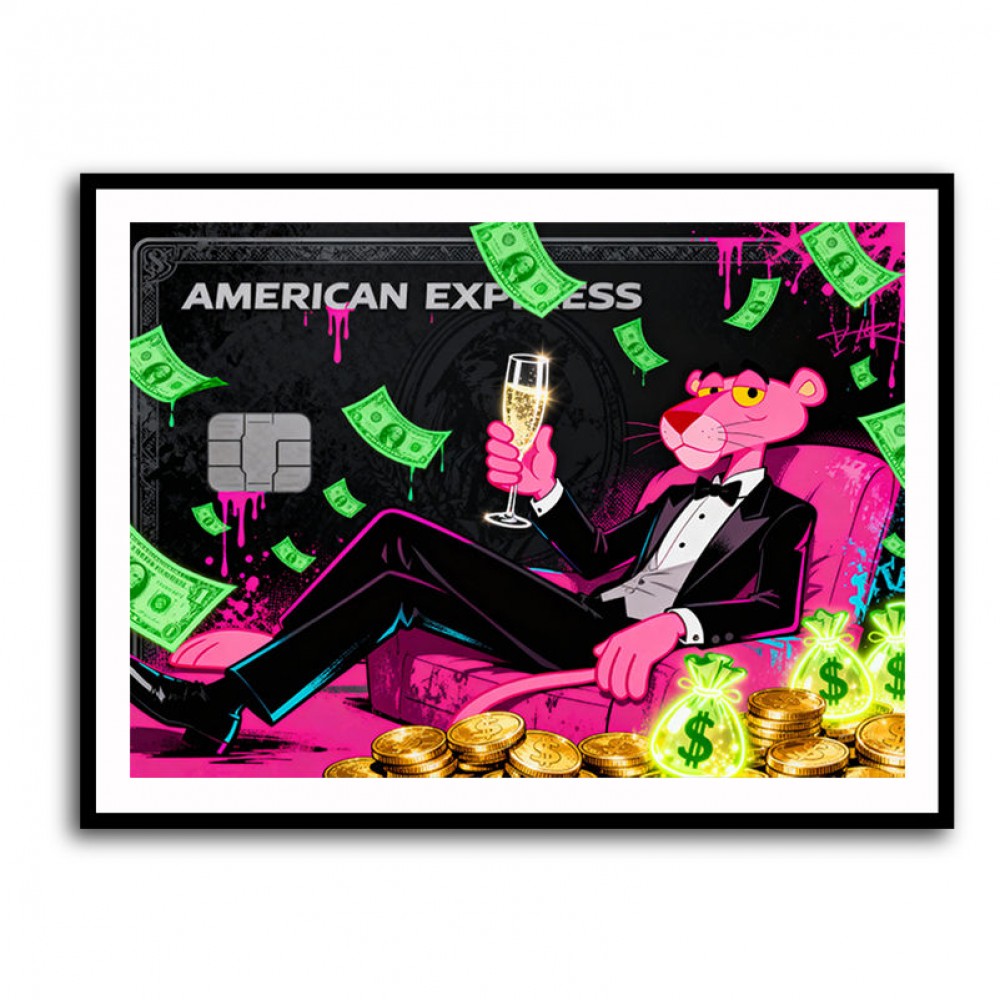 Pink Panther Privilege Wall Art