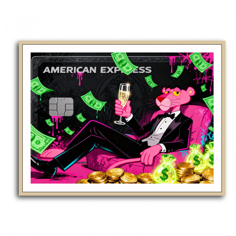 Pink Panther Privilege Wall Art