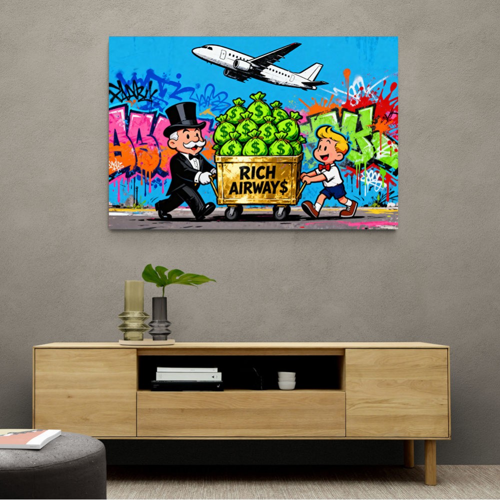 Rich Airways 2 Wall Art