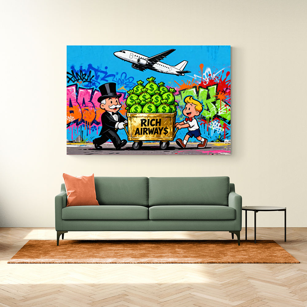 Rich Airways 2 Wall Art