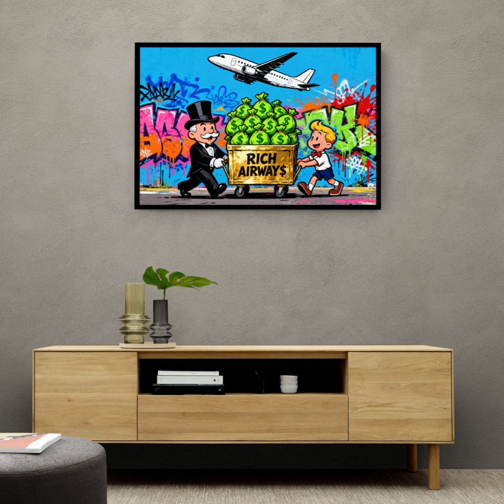 Rich Airways 2 Wall Art