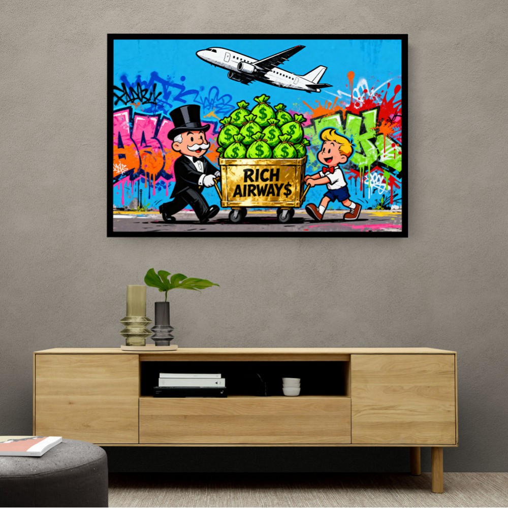 Rich Airways 2 Wall Art