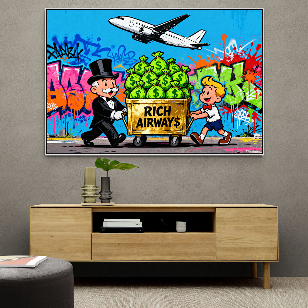 Rich Airways 2 Wall Art