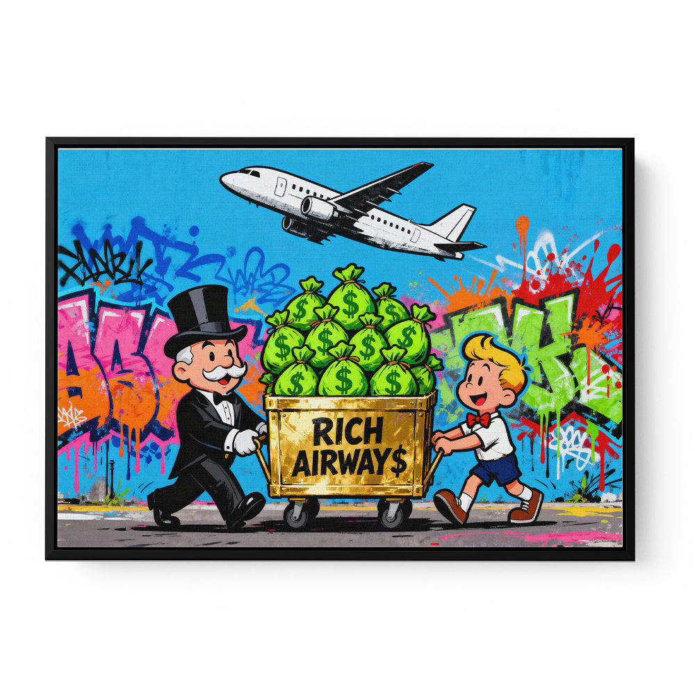 Rich Airways 2 Wall Art