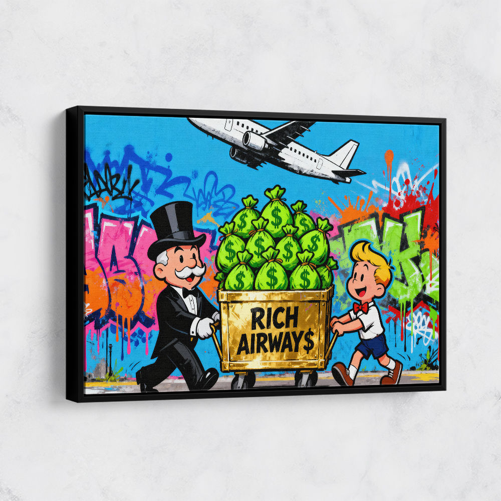 Rich Airways 2 Wall Art