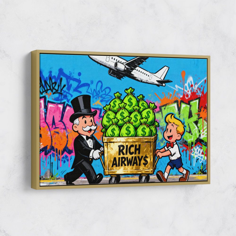 Rich Airways 2 Wall Art