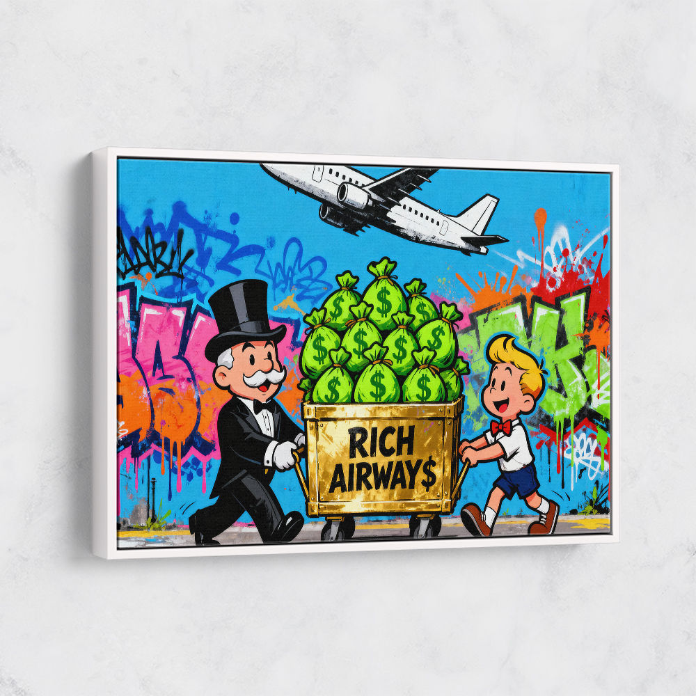 Rich Airways 2 Wall Art