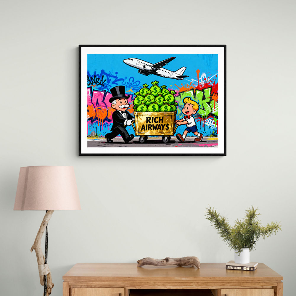 Rich Airways 2 Wall Art