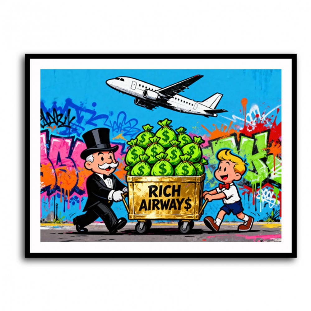 Rich Airways 2 Wall Art