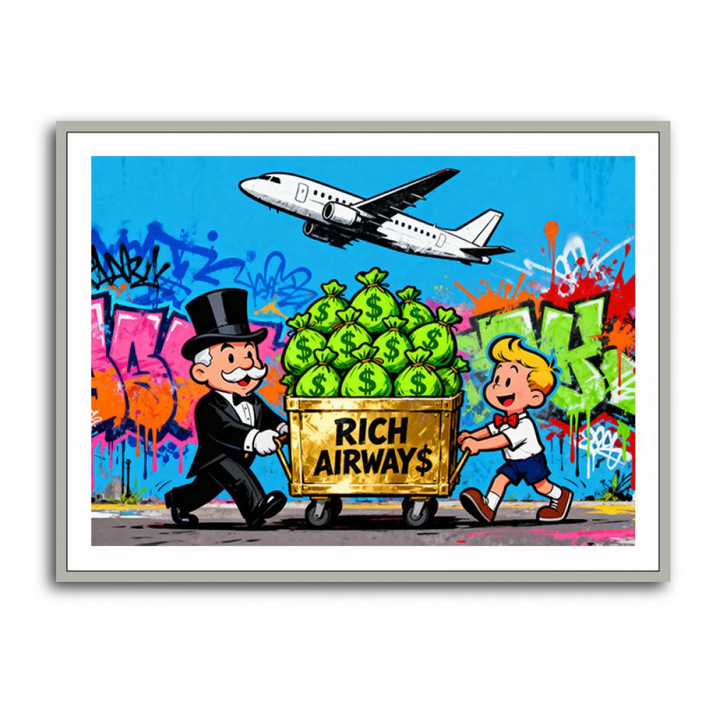Rich Airways 2 Wall Art