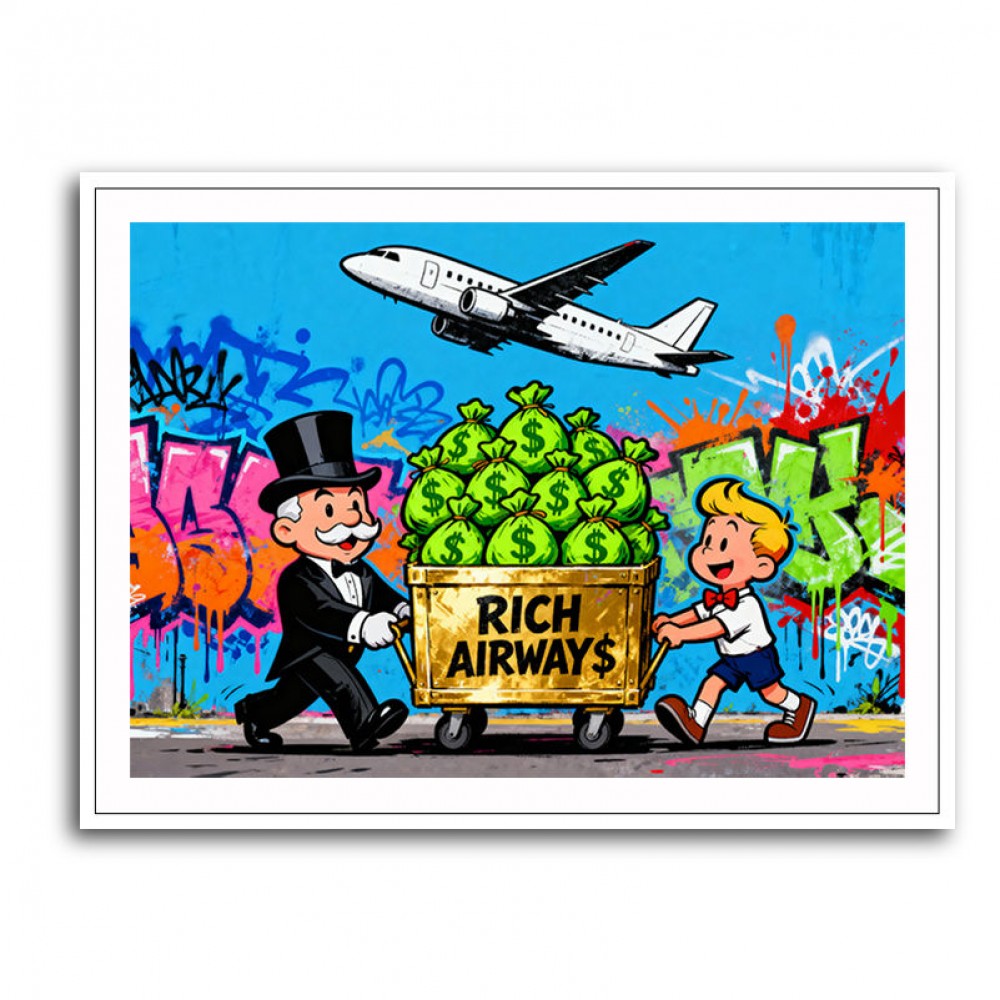 Rich Airways 2 Wall Art