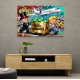 Rich Airways Golden  Wall Art